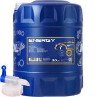 MANNOL Energy 5W-30 Motoröl, 20L + Auslaufhahn