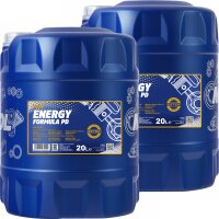 2x MANNOL Energy Formula PD 5W-40, 20L