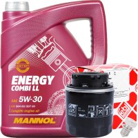 FEBI BILSTEIN Ölfilter + MANNOL Energy Combi LL...