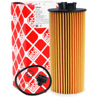 FEBI BILSTEIN Ölfilter + MANNOL Longlife 5W-30, 5 Liter