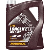 FEBI BILSTEIN Ölfilter + MANNOL Longlife 5W-30, 5 Liter