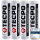 4x TECPO Universal Mehrzweckfett EP2, 400g