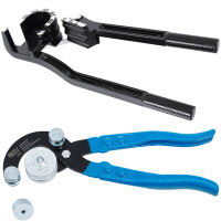 TECPO Rohrbiegezange + BGS Rohr-Biegegerät 4-10 mm