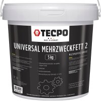 2x TECPO Universal 5 kg Mehrzweckfett 2