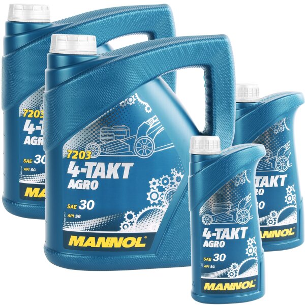 MANNOL 4-TAKT AGRO SAE 30, 10 L