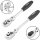 2x TECPO Gelenkknarre 1/2" + 1/4" Ratsche flexibel mit Schnellverschluss