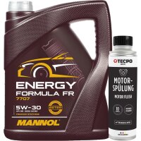 MANNOL 5W-30 Energy Formula FR, 5L + Motorspülung...