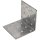 BGS DIY Winkelverbinder | 60 x 60 x 60 x 2,5 mm