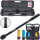 TECPO Drehmomentschlüssel (1/2") 60 - 330 Nm + Kraft-Schoneinsatz-Satz SW 17mm 19mm