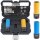 TECPO Drehmomentschlüssel (1/2") 60 - 330 Nm + Kraft-Schoneinsatz-Satz SW 17mm 19mm