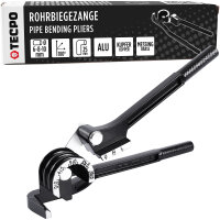 TECPO KFZ Bördelgerät Set Bördel Werkzeug + Rohrbiegezange für 6-8-10 mm Rohre