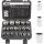 TECPO Universal Steckschlüssel-Satz, SW 8-32 mm, E10-E24, 5/16-1-1/4", 19-tlg. + BGS Umschaltknarre