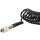 TECPO Drukluft Spiralschlauch 6 m + Druckluft Reifenfüller 0-12 Bar, 0-170 PSI
