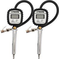 2x TECPO Digitale Reifenfüllpistole, 0-10 Bar