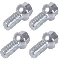4x Radschraube M14x1.5, GL 27 mm, L 48 mm
