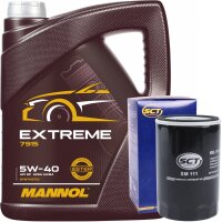 Inspektionspaket Mannol 5W40 + SCT Ölfilter