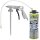 BGS Druckluft-Unterbodenschutz-Pistole + PETEC Steinschlag- & Unterbodenschutz schwarz, 1L