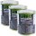 3x PETEC Unterbodenschutz Bitumen schwarz, 1 L