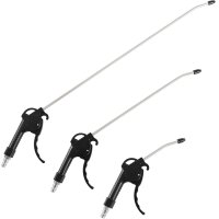 TECPO Druckluft-Ausblaspistolen-Satz, 3-tlg. +...