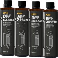 4x MANNOL DPF Cleaner, 400 ml