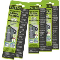3x PETEC Hochtemperatur-Silikondichtung, dauerelastisch...