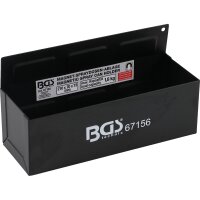 PETEC Steinschlag- & Unterbodenschutz schwarz, 2L + TECPO Druckluft-Unterbodenschutz-Pistole + BGS Magnet-Halter