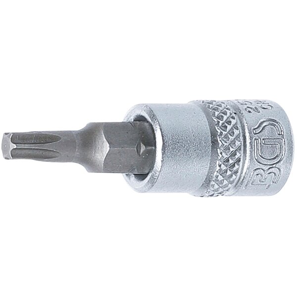 BGS Bit-Einsatz | Antrieb Innenvierkant 6,3 mm (1/4") | T-Profil (für Torx) T20