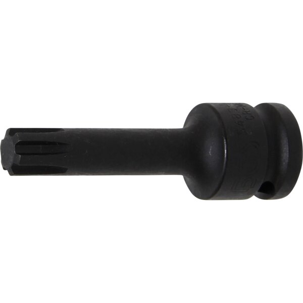 BGS Kraft-Bit-Einsatz | Antrieb Innenvierkant 12,5 mm (1/2") | Keil-Profil (für RIBE) M12
