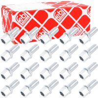 20x FEBI BILSTEIN 09801 Radschraube