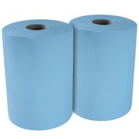 12x TECPO Putzrolle blau 3-lagig 36x36 cm MAX-500