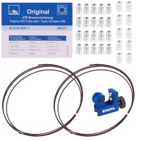 2x Bremsleitung 5m Stahlleitung 4.75 mm + Schrauben +...