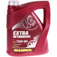 MANNOL Extra Getriebeöl 75W-90 API GL 4/GL 5 LS, 5x4...