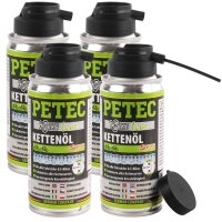4x PETEC Kettenölspray 100 ml