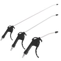 TECPO Druckluft Reinigungspistole + Ausblasbistole 3-teilig