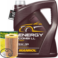 MANN-FILTER Ölfilter + Schraube + MANNOL Combi LL...