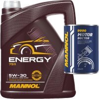 MANNOL 5W-30 ENERGY 5 L + Motor Doktor 300 ml