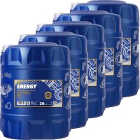 5x MANNOL 5W-30 ENERGY 20L