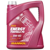 4x MANNOL 5W-40 ENERGY FORMULA PD, 5L