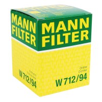 MANN-FILTER Ölfilter + Schraube + MANNOL Energy 5W-30, 5 Liter