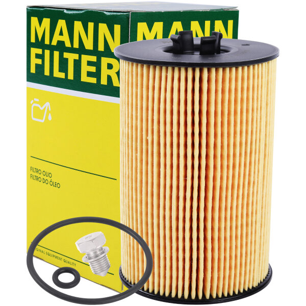 MANN-FILTER Ölfilter + Schraube