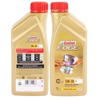 BOSCH Ölfilter + CASTROL EDGE M 5W-30, 5x1L