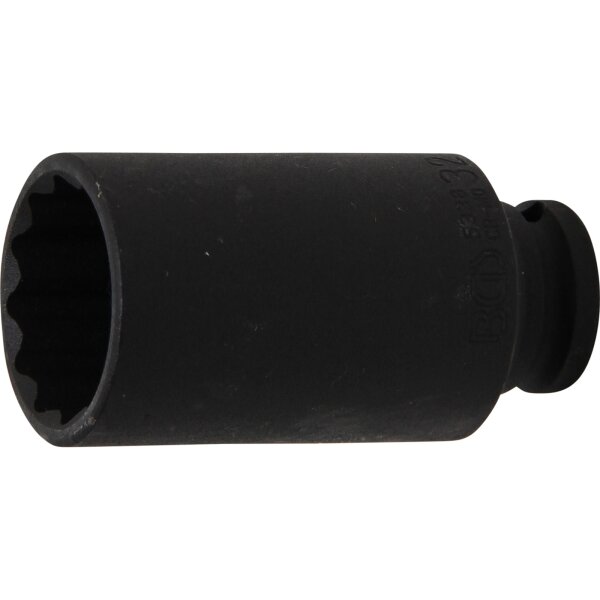 BGS Kraft-Steckschlüssel-Einsatz, 12-kant, 32 mm, 12.5 mm 1/2"
