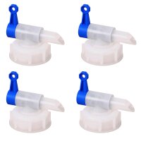 4x Mannol DIN61 Dispensing Tap for 20L Drum