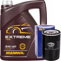 SCT Germany Ölfilter + MANNOL Extreme 5W40, 5 Liter