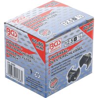 BGS Universal-Ölfilterschlüssel | Antrieb Innenvierkant 12,5 mm (1/2") | Ø 60 - 80 mm