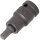 BGS Kraft-Bit-Einsatz | Länge 55 mm | Antrieb Innenvierkant 12,5 mm (1/2") | T-Profil (für Torx) T45