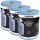 3x TECPO Putzrolle blau 2-lagig, 23x30 cm, MINI-300