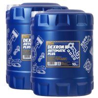 2x MANNOL Dexron III Automatic Plus, 10L