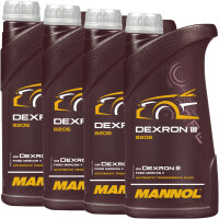 4x MANNOL ATF Öl Dexron III Automatik...