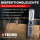 TECPO LED Akku Handlampe 300 Lumen + Schraubendreher-Satz, 6-teilig